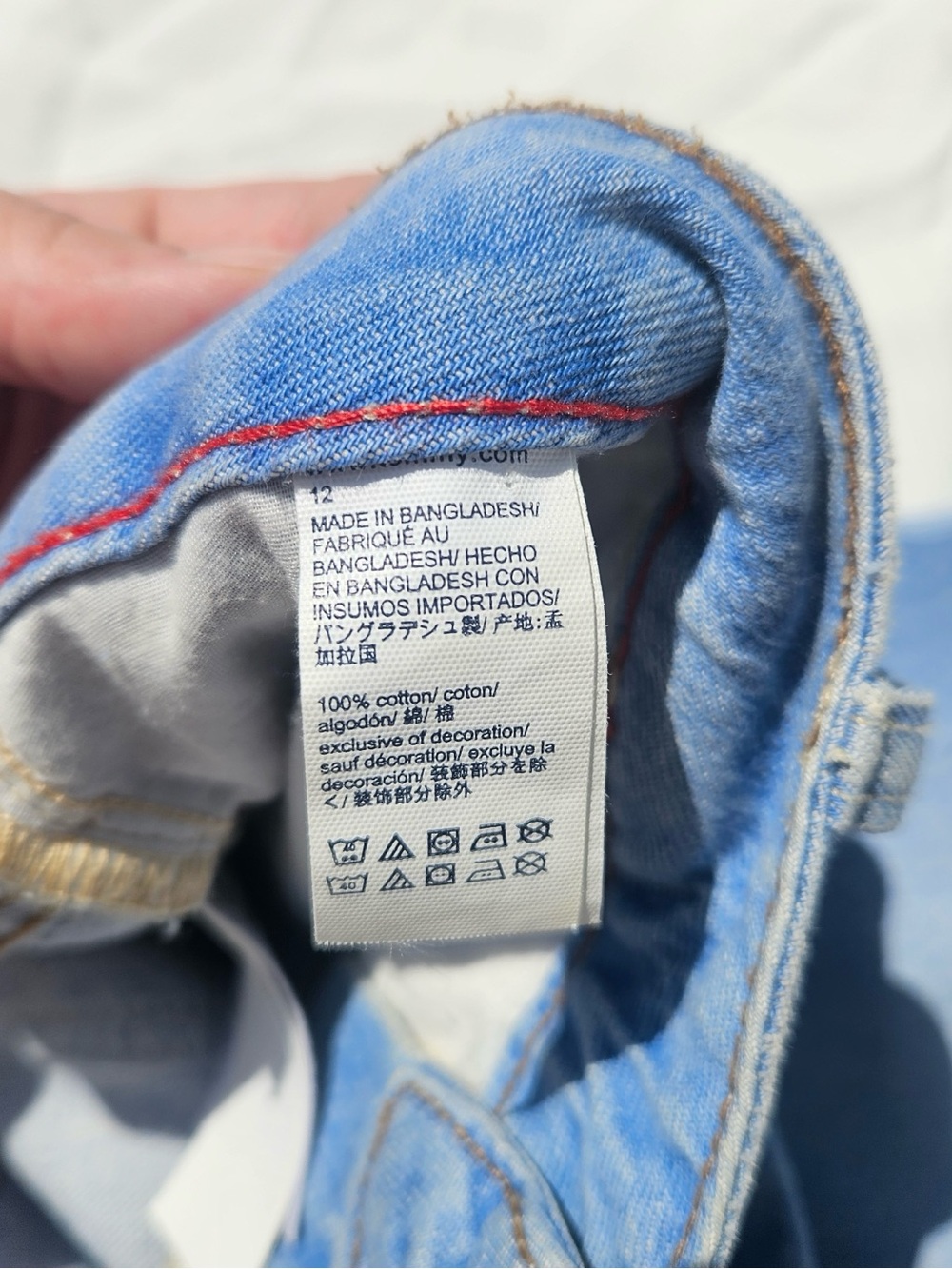 Tommy Hilfiger Women's Light Blue Denim Jeans with Embroidery Leg - Picture 6 of 16
